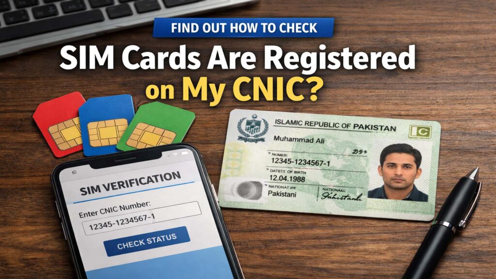 Which SIM Number on My CNIC? Check & Remove SIMs 2026