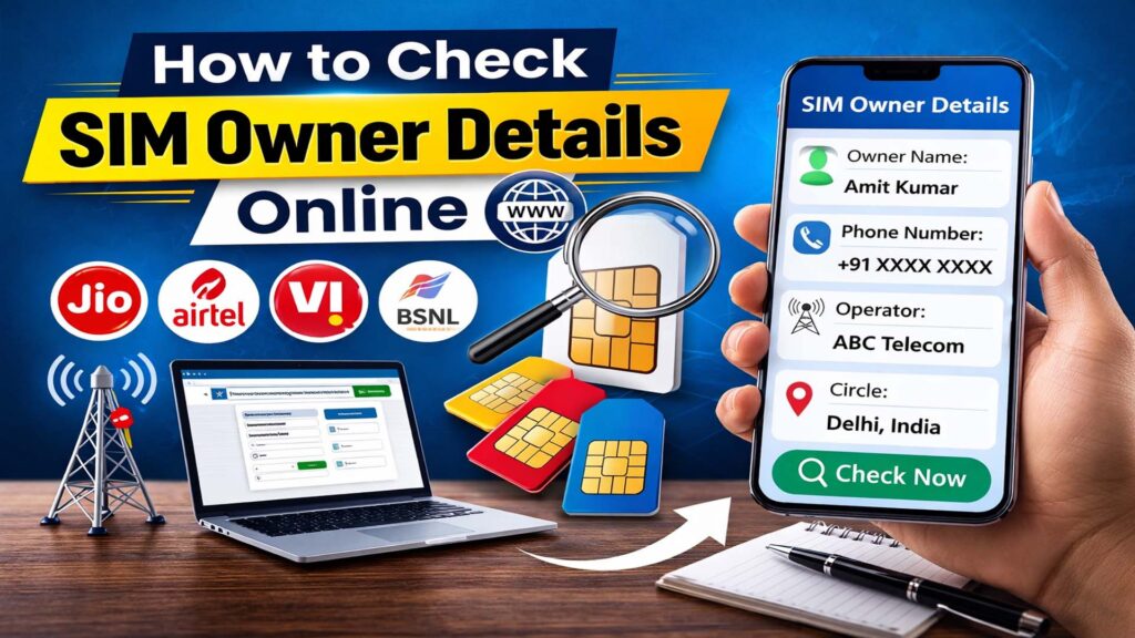 How to Check SIM Owner Details Online in Pakistan 2026