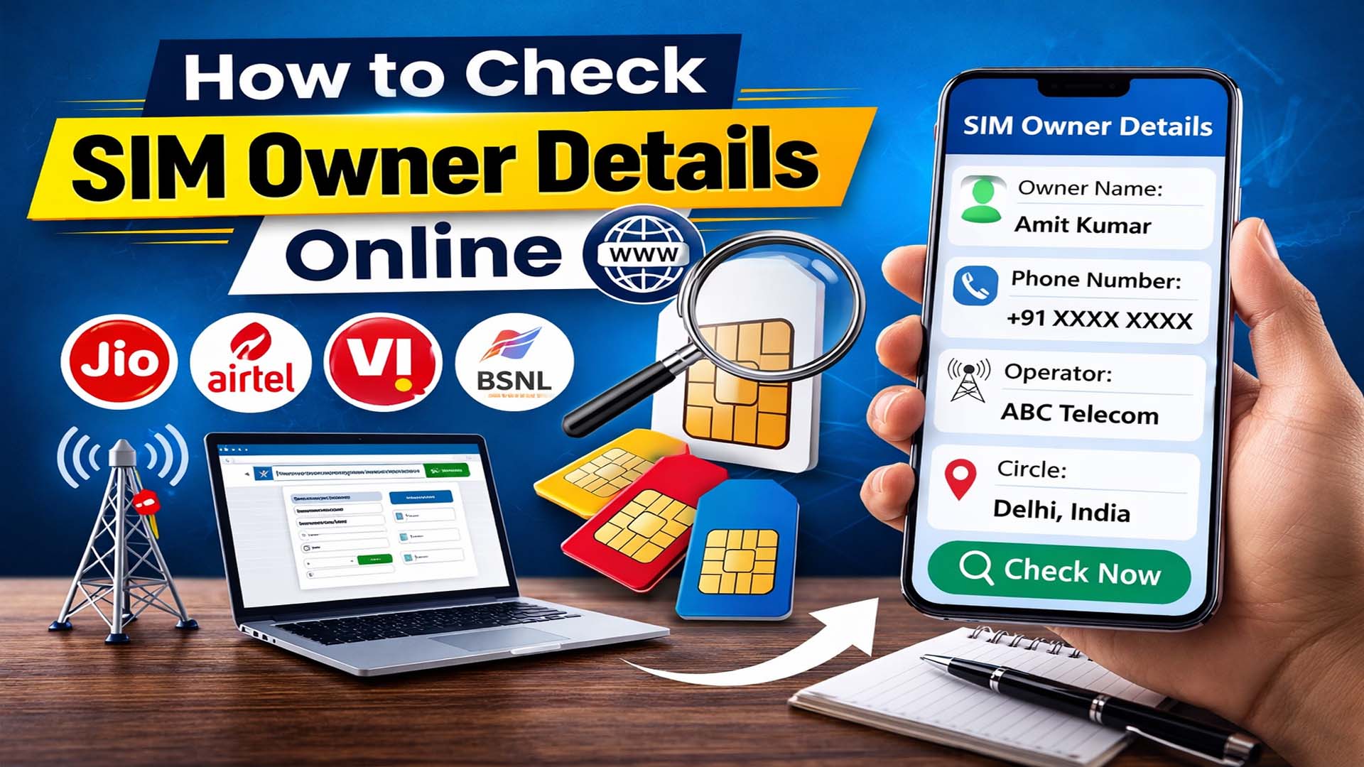 How to Check SIM Owner Details Online in Pakistan 2026