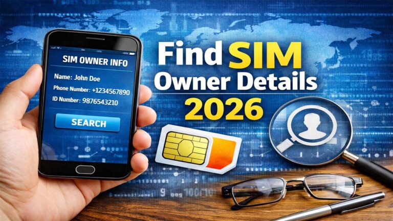 Find SIM Owner Details 2026 by Number and CNIC