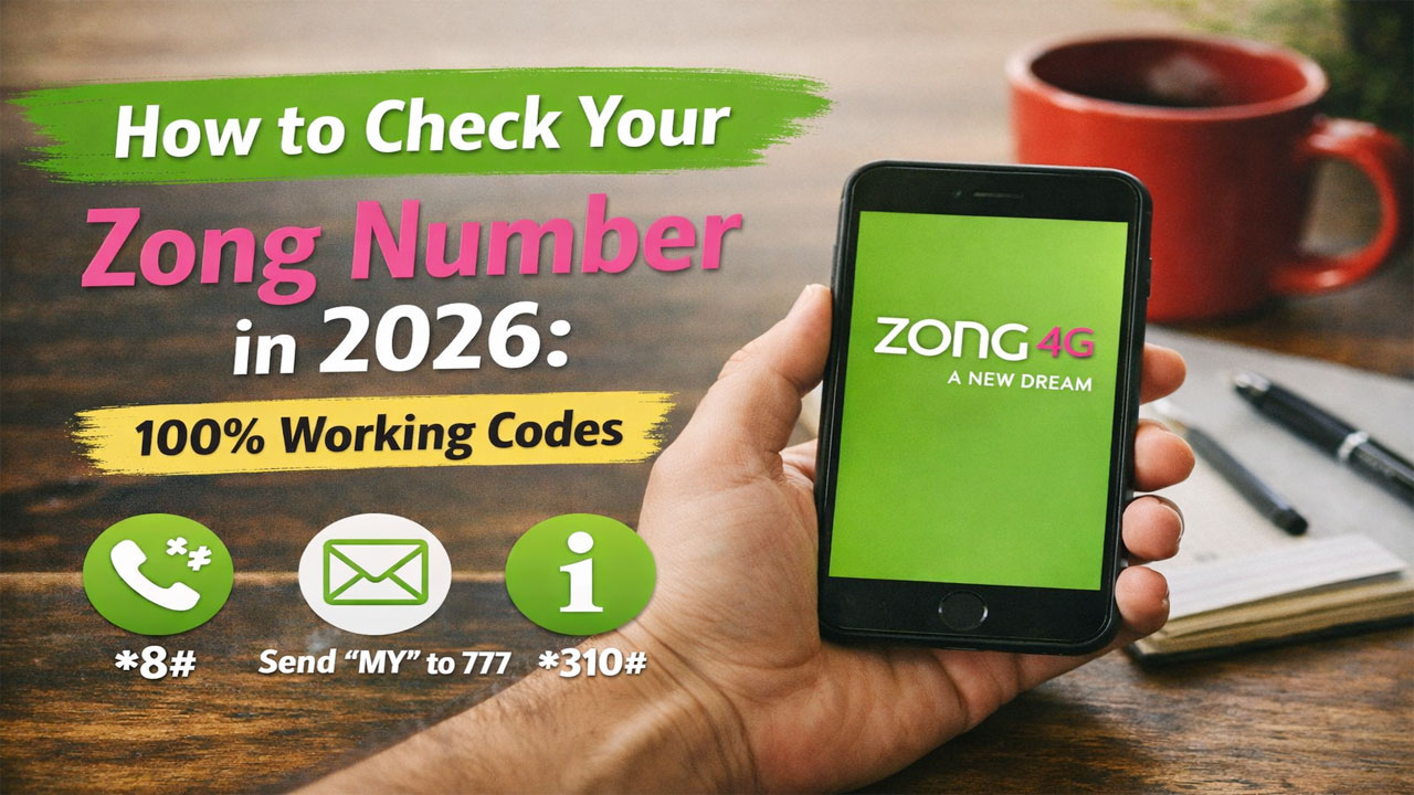 How to Check Your Zong Number in 2026: 100% Working Codes