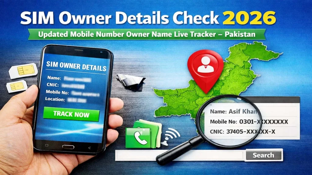 SIM Owner Details Check 2026: Updated Mobile Number Owner Name