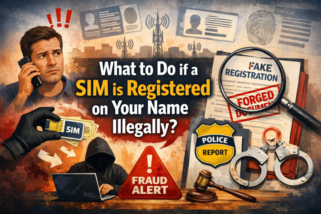 What to Do if a SIM is Registered on Your Name Illegally?